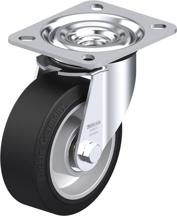 Blickle L-ALEV 100K Zwenkwiel Wieldiameter: 100 mm Draagvermogen (max.): 200 kg 1 stuk(s)