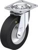 Blickle L-ALEV 125K-EL Zwenkwiel Wieldiameter: 125 mm Draagvermogen (max.): 250 kg 1 stuk(s)