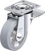 Blickle L-ALEV 150K-ST-SG Zwenkwiel met rem Wieldiameter: 150 mm Draagvermogen (max.): 400 kg 1 stuk(s)