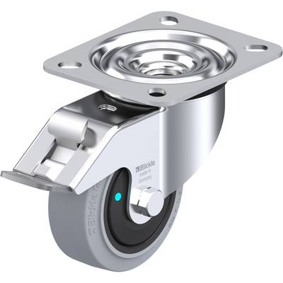 Blickle LE-POEV 80KFD-FI-SG Zwenkwiel met rem Wieldiameter: 80 mm Draagvermogen (max.): 140 kg 1 stuk(s)