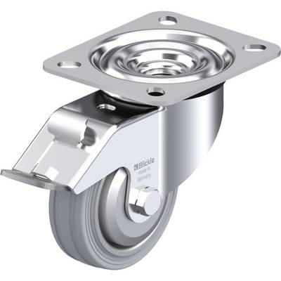 Blickle LE-VE 80R-FI-SG-FA Zwenkwiel met rem Wieldiameter: 80 mm Draagvermogen (max.): 50 kg 1 stuk(s)