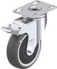 Blickle LKPA-PATH 101KF-FI-ELS Zwenkwiel met rem Wieldiameter: 100 mm Draagvermogen (max.): 120 kg 1 stuk(s)