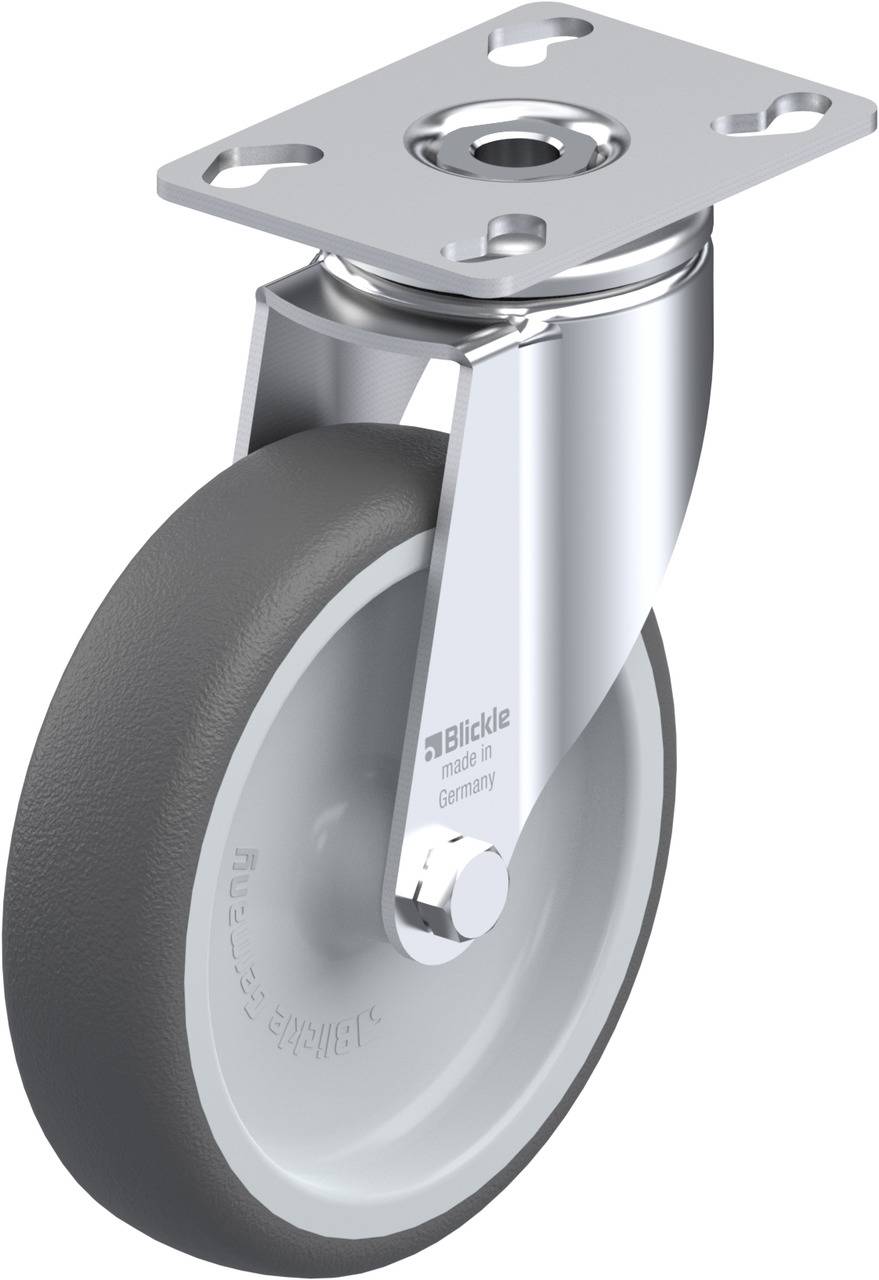Blickle LKPA-PATH 126G Zwenkwiel Wieldiameter: 125 mm Draagvermogen (max.): 120 kg 1 stuk(s)