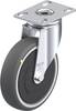 Blickle LKPA-PATH 126KF-ELS Zwenkwiel Wieldiameter: 125 mm Draagvermogen (max.): 120 kg 1 stuk(s)