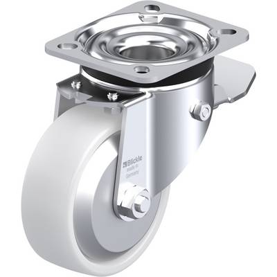 Blickle LK-PO 100R-1-ST-FA Zwenkwiel met rem Wieldiameter: 100 mm Draagvermogen (max.): 280 kg 1 stuk(s)