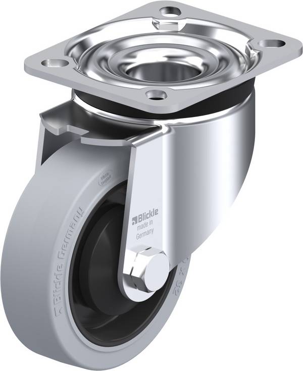 Blickle LK-POEV 100KA-1-SG Zwenkwiel Wieldiameter: 100 mm Draagvermogen (max.): 200 kg 1 stuk(s)