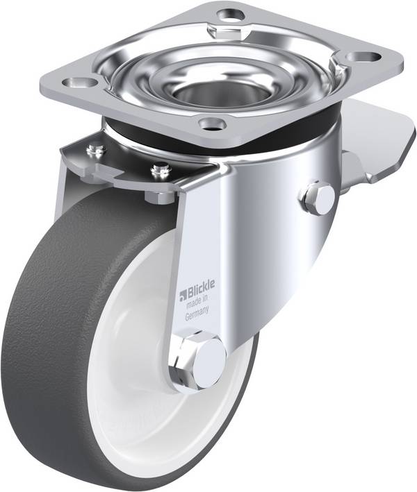 Blickle LK-POTH 100G-1-ST Zwenkwiel met rem Wieldiameter: 100 mm Draagvermogen (max.): 300 kg 1 stuk(s)