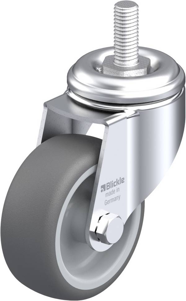 Blickle LKRA-PATH 80G-GS12 Zwenkwiel Wieldiameter: 80 mm Draagvermogen (max.): 120 kg 1 stuk(s)