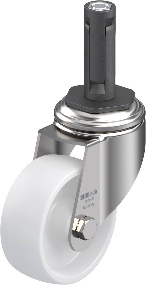 Blickle LKRXA-PO 80G-11-EXR12 Zwenkwiel Wieldiameter: 80 mm Draagvermogen (max.): 120 kg 1 stuk(s)