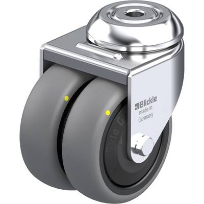 Blickle LMDA-TPA 75KF-ELS Dubbel zwenkwiel Wieldiameter: 75 mm Draagvermogen (max.): 100 kg 1 stuk(s)