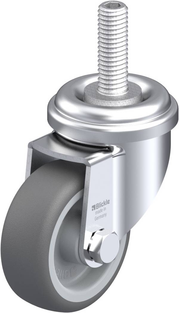 Blickle LRA-PATH 50G-GS10 Zwenkwiel Wieldiameter: 50 mm Draagvermogen (max.): 75 kg 1 stuk(s)