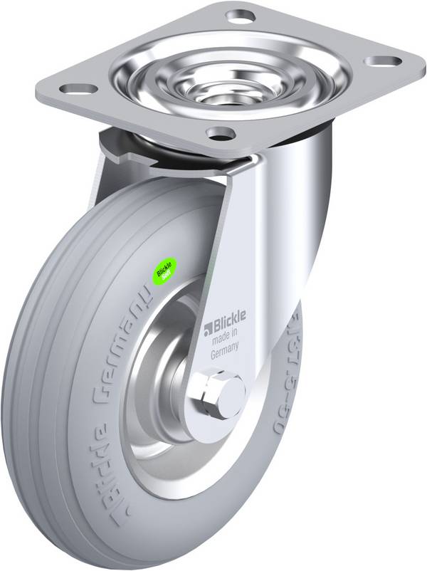 Blickle L-VW 125R-SG Zwenkwiel Wieldiameter: 125 mm Draagvermogen (max.): 50 kg 1 stuk(s)