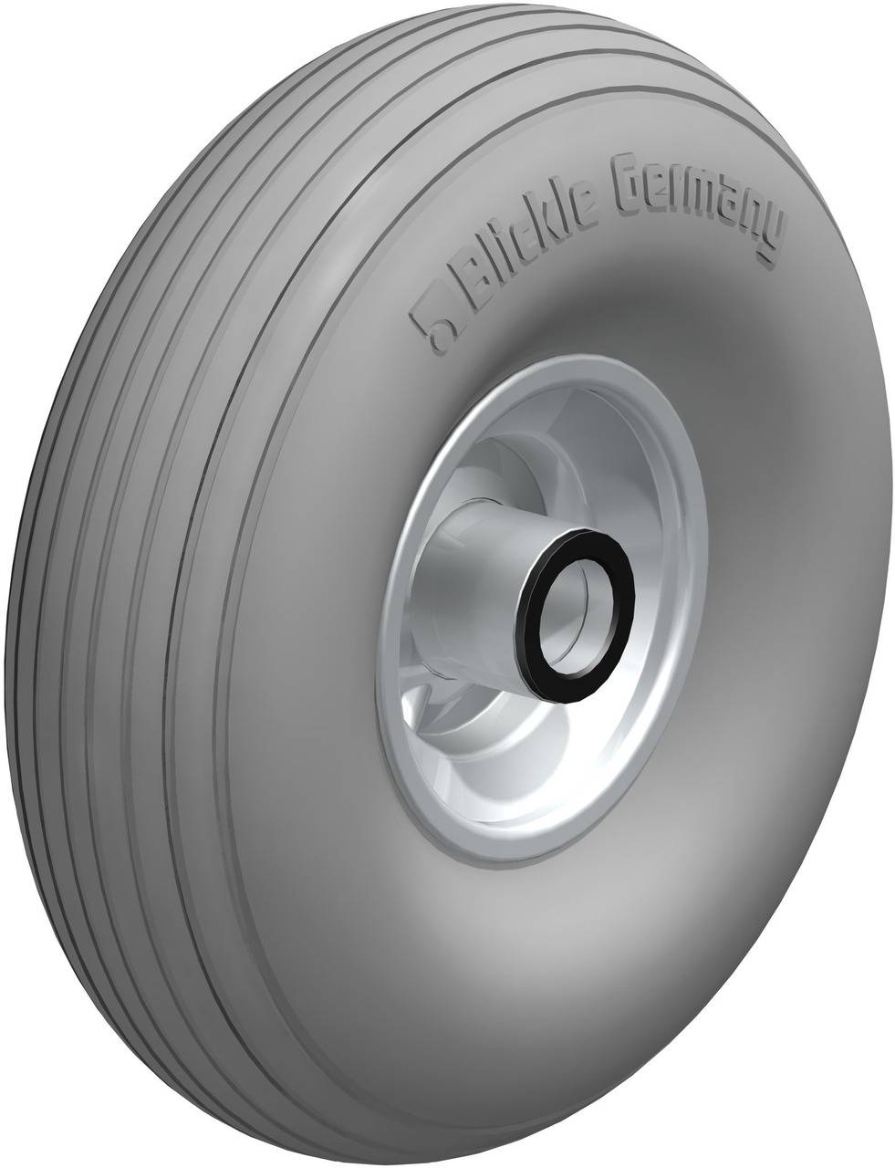 Blickle P 261/25-75R-SG Luchtband Wieldiameter: 260 mm Draagvermogen (max.): 150 kg 1 stuk(s)