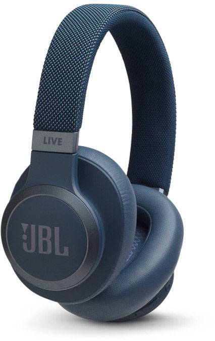 Brandweerman waarschijnlijk handig JBL Live 650 Bluetooth Over Ear koptelefoon Blauw | Conrad.nl