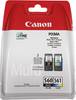 Canon Inktcartridge PG-560 / CL-561 Multipack Origineel Combipack Zwart, Cyaan, Magenta, Geel 3713C006
