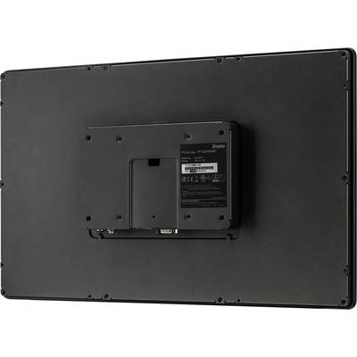 Achterkant van een monitor met meerdere aansluitingsmogelijkheden, waaronder HDMI en DVI.