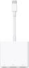 Apple USB-C Digital AV Multiport Adapter [1x USB-C stekker - 1x USB-C bus, HDMI-bus, USB 3.2 Gen 2 bus A (USB 3.1)] Wit