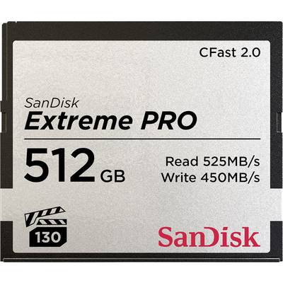 SanDisk Extreme PRO® CFast-kaart  512 GB 