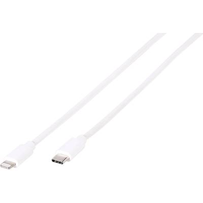 Vivanco USB 2.0 Adapter [1x USB-C stekker - 1x Apple dock-stekker Lightning] LIGHTNVVUSBC20W 