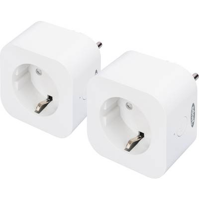 ednet 84336 Stopcontactset WiFi 2-voudig Binnen 2300 W-0