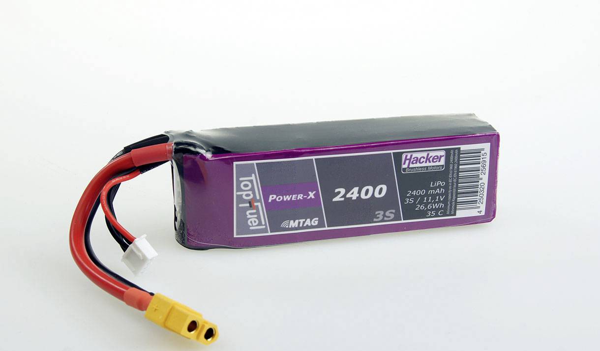 Hacker LiPo accupack 2400 Aantal cellen: 3-1