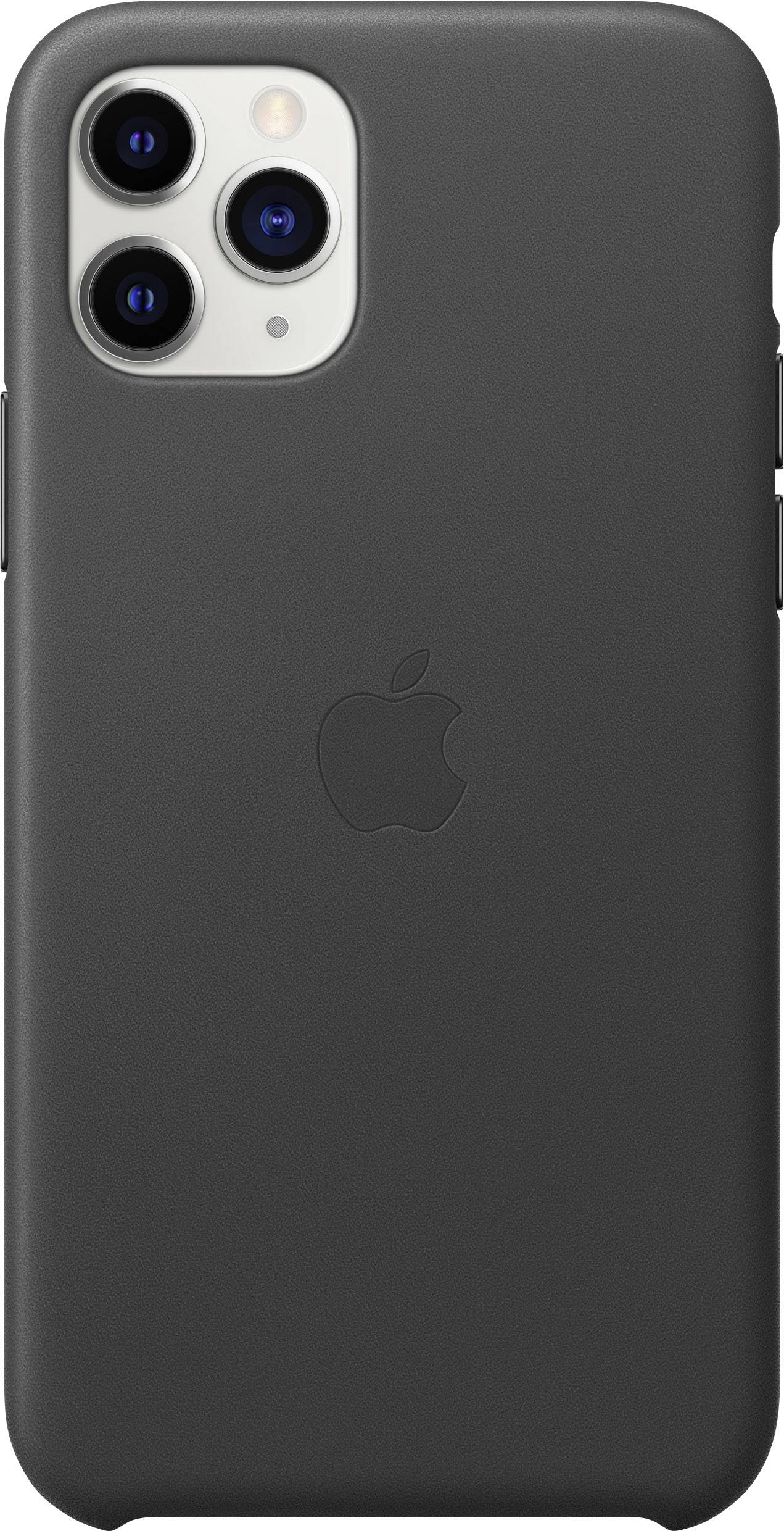 Leather Backcover Apple iPhone 11 Pro - Black-2