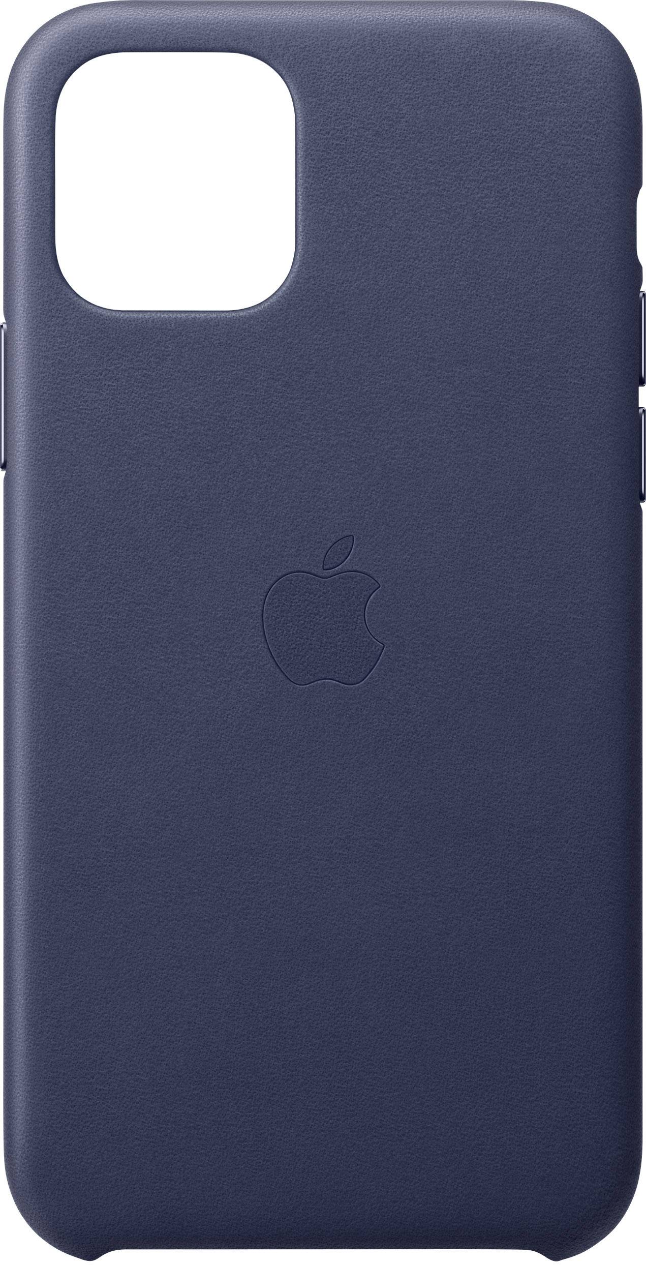 Leather Backcover Apple iPhone 11 Pro - Midnight Blue-0