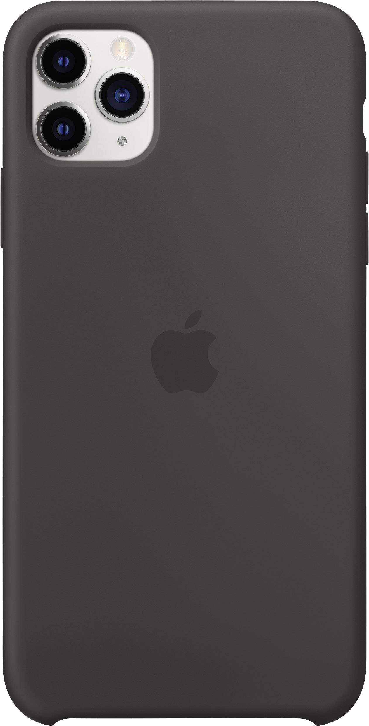 Silicone Backcover Apple iPhone 11 Pro Max - Black-2