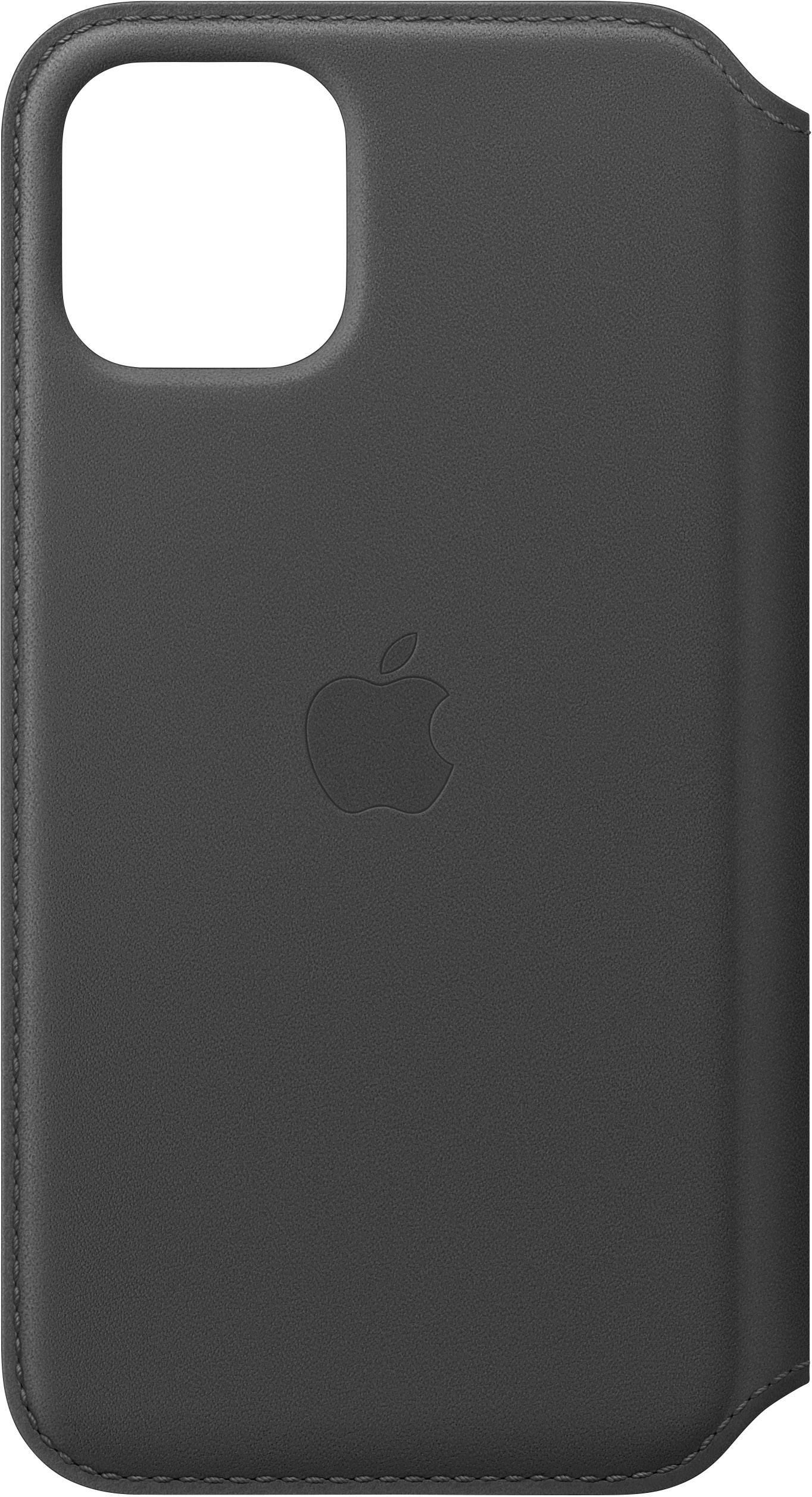 Apple Leather Folio Bookcase iPhone 11 Pro - Black-0