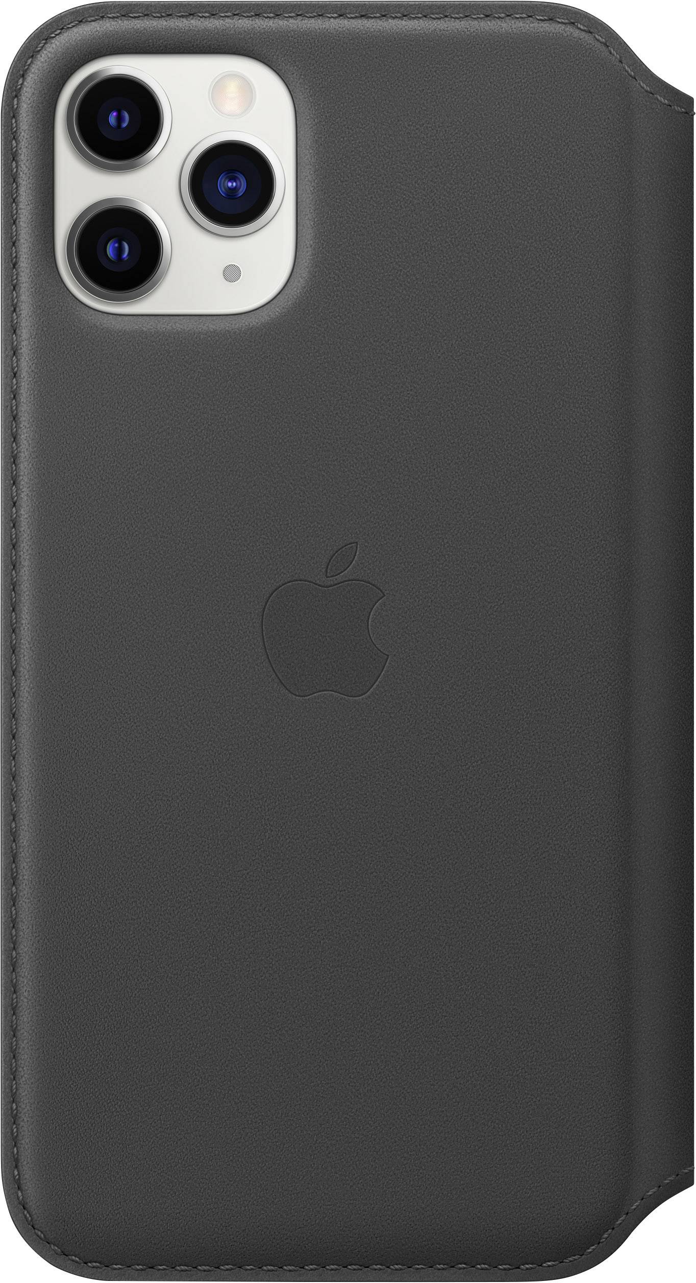 Apple Leather Folio Bookcase iPhone 11 Pro - Black-2