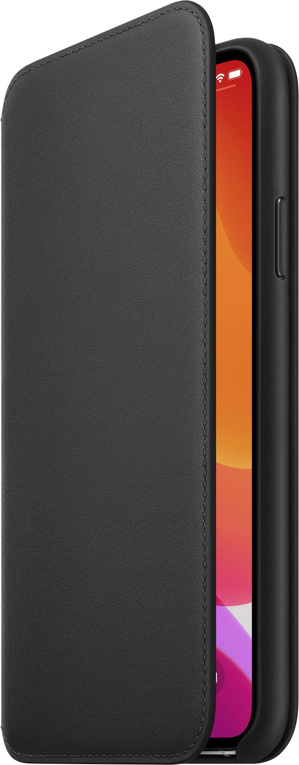 Apple Leren Folio Apple iPhone 11 Pro Max Zwart-1
