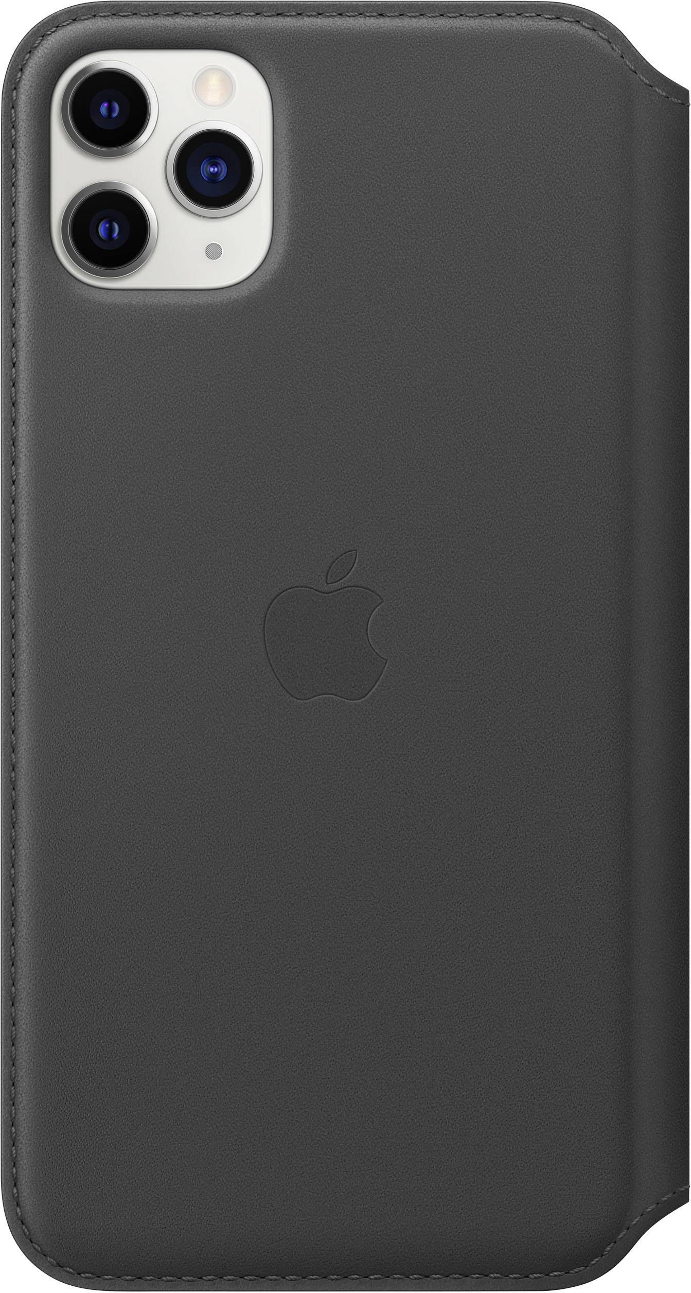 Apple Leren Folio Apple iPhone 11 Pro Max Zwart-2