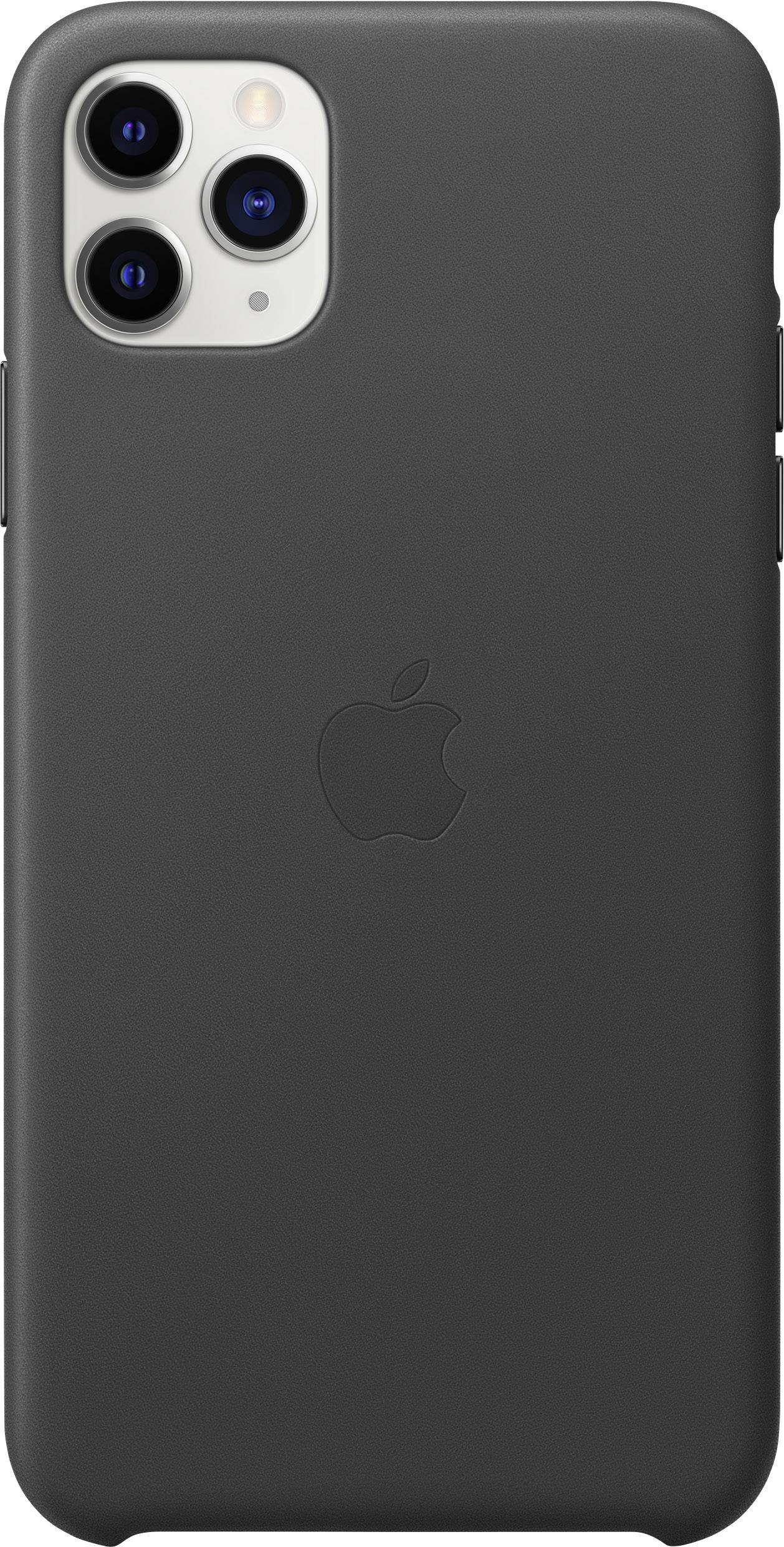 Leather Backcover Apple iPhone 11 Pro Max - Black-2