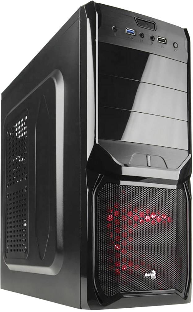 AeroCool V3X Advance Black Edition Midi-tower Behuizing Zwart 2 ...