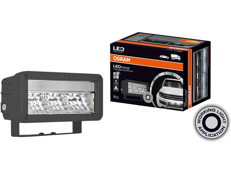 Werkschijnwerper LEDriving LIGHTBAR MX140-WD LED Osram Auto (b x h x d) 140 x 69 x 86 mm Zwart