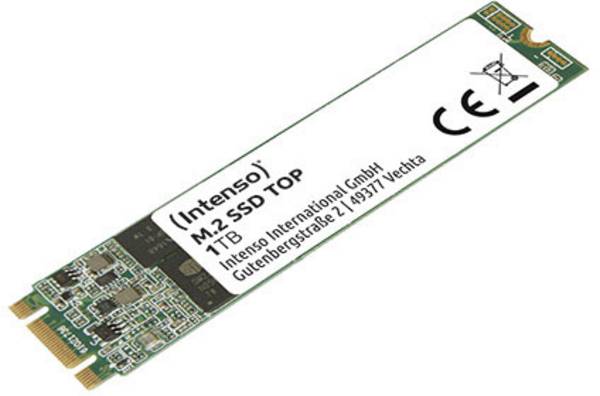Intenso Top Performance SATA M.2 SSD 2280 harde schijf 1 TB M.2 SATA 6 Gb/s
