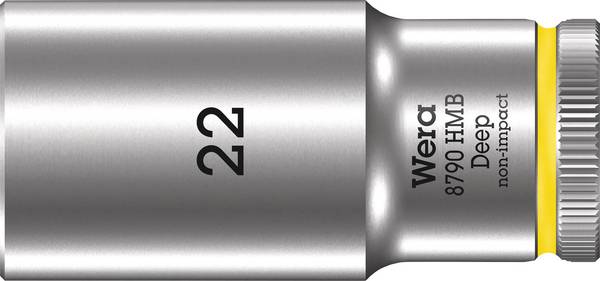 Wera 05004544001 05004544001 Dop (zeskant) Dopsleutelinzetstuk 22 mm 3/8" 22 mm 1 stuks 3/8"
