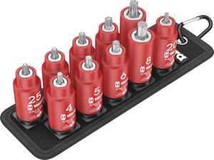 Conrad Wera Belt B VDE 1 Zyklop 05004930001 Dopsleutel-bitinzetset 3/8" 10-delig aanbieding