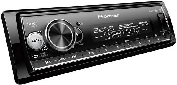 Pioneer MVH-S520DAB Autoradio enkel DIN DAB+ tuner, Bluetooth handsfree, AppRadio