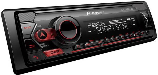 Pioneer MVH-S420DAB Autoradio enkel DIN DAB+ tuner, Bluetooth handsfree, AppRadio