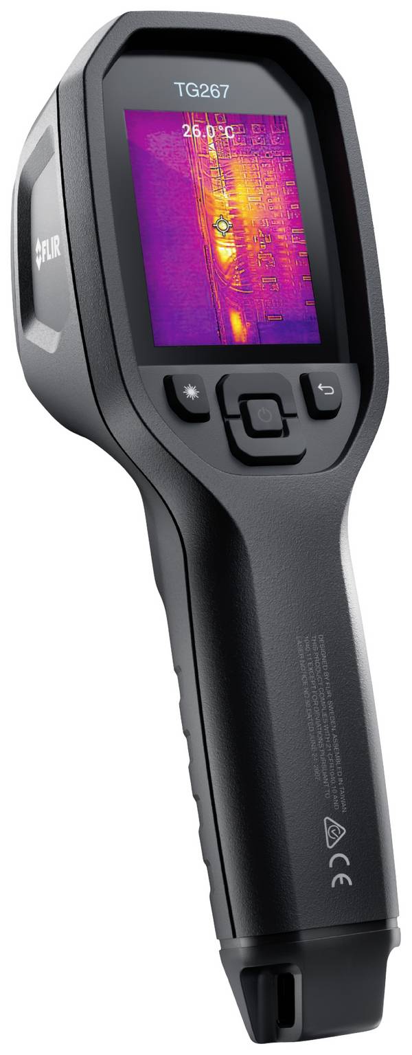 FLIR TG267 Warmtebeeldcamera  -25 tot +380 °C 160 x 120 Pixel 8.7 Hz MSX