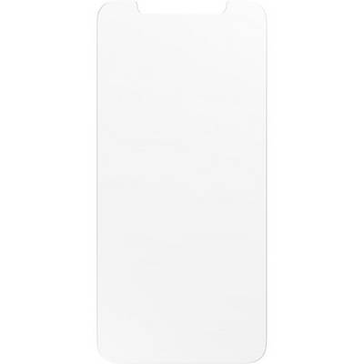 Een wit rechthoekig object met afgeronde hoeken, mogelijk een leeg scherm van een smartphone.