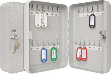 Wedo 10252437X Sleutelkastje & Organizer Grijs-0
