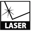 'Waarschuwingsbord: Laserstraling, voorzichtigheid vereist.'