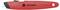 Rood veiligheidsmes van Toolcraft met mes en ergonomische handgreep.