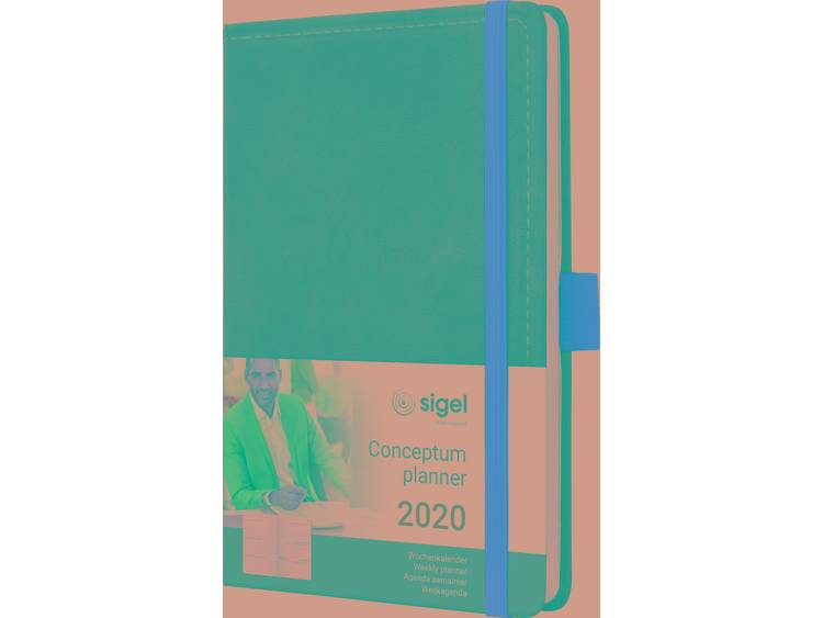 Sigel Weekkalender Conceptum 2020 C2058 DIN A6 Kleur cover: Grijs 1 stuks