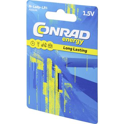 Conrad energy LR1 N batterij (lady) Alkaline  1.5 V 1 stuk(s)