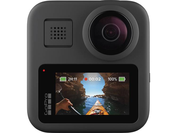 GoPro HERO Max Actioncam 4K, GPS, Stereo Sound, Schokbestendig, Touchscreen, Waterdicht, WiFi