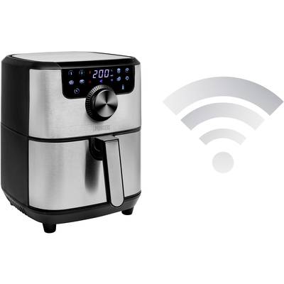 Princess 01.182037.01.001 Airfryer 1500 W Appbased, Timerfunctie Zwart, Zilver