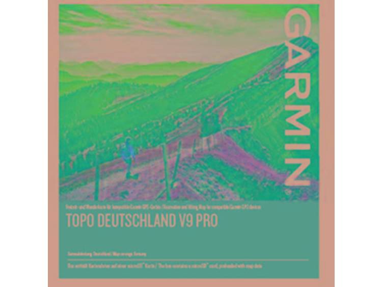 Garmin TOPO Germany v9 PRO Wandelkaart outdoor Fietsen, Geocaching, SkiÃ«n, Wandelen Duitsland